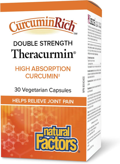 CurcuminRich Theracurmin Double Strength 60mg - 30 V-Caps [amazon_upc] asin:B0BLTR6FDB