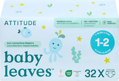 Eco Baby Diapers (Sizes 1-2) - 32 Diapers [amazon_upc] asin:B0D7519Q7Y
