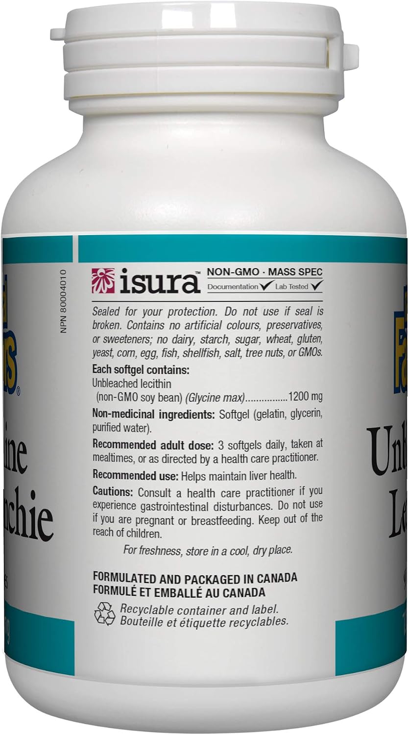 Lecithin 1,200mg - 90 Softgels [amazon_upc] asin:B07215SLQ2