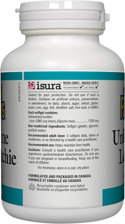Lecithin 1,200mg - 90 Softgels [amazon_upc] asin:B07215SLQ2