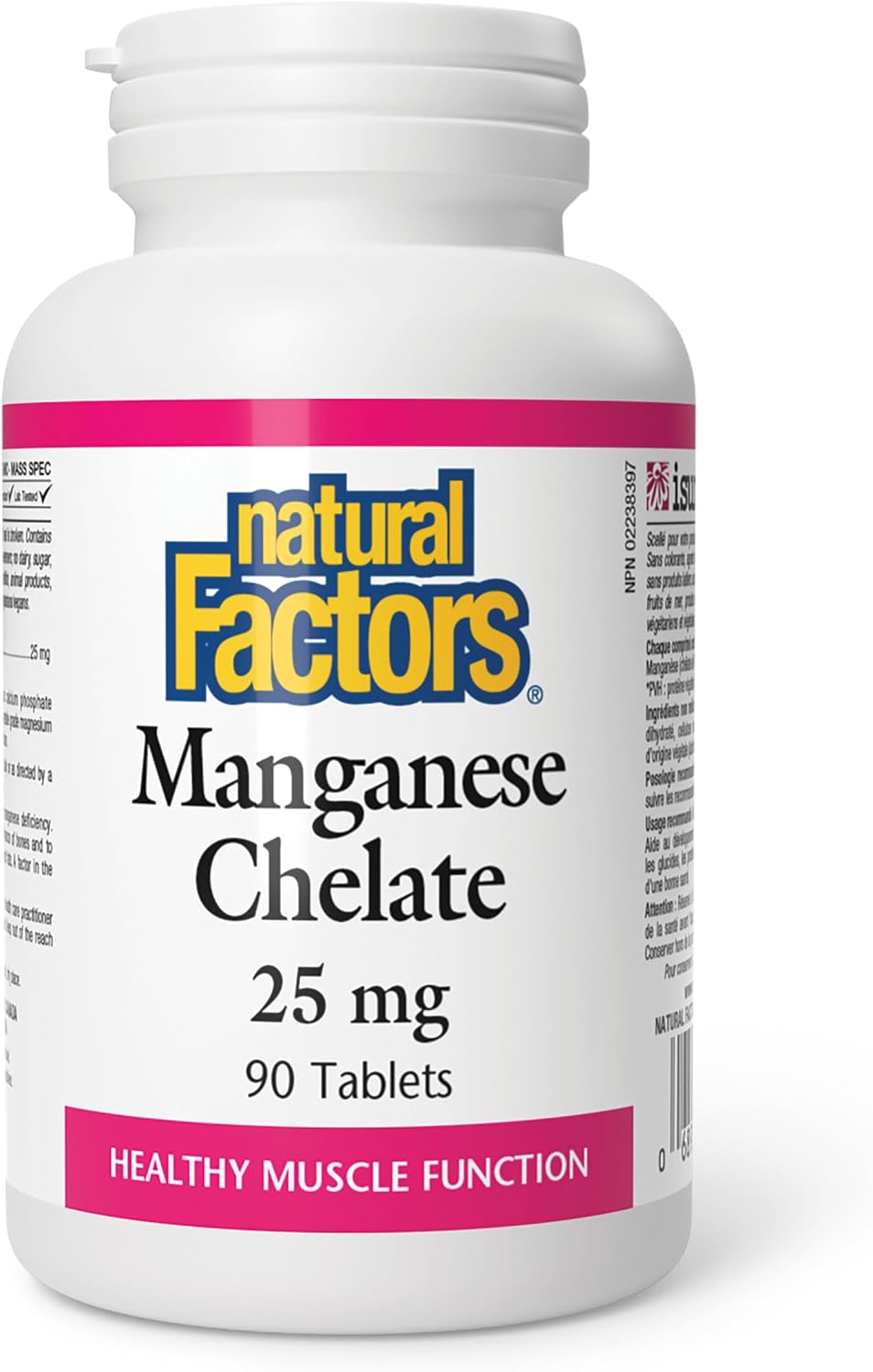 Manganese Chelate 25mg - 90 Tabs [amazon_upc] asin:B00CP7RS8S