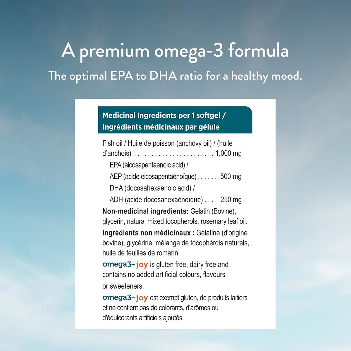 Omega3+ Joy - 120 Softgels [amazon_upc] asin:B00CORLXEE