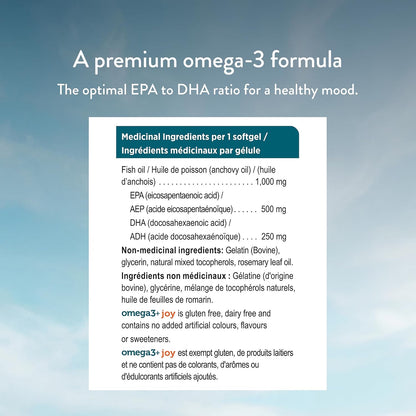 Omega3+ Joy - 120 Softgels [amazon_upc] asin:B00CORLXEE