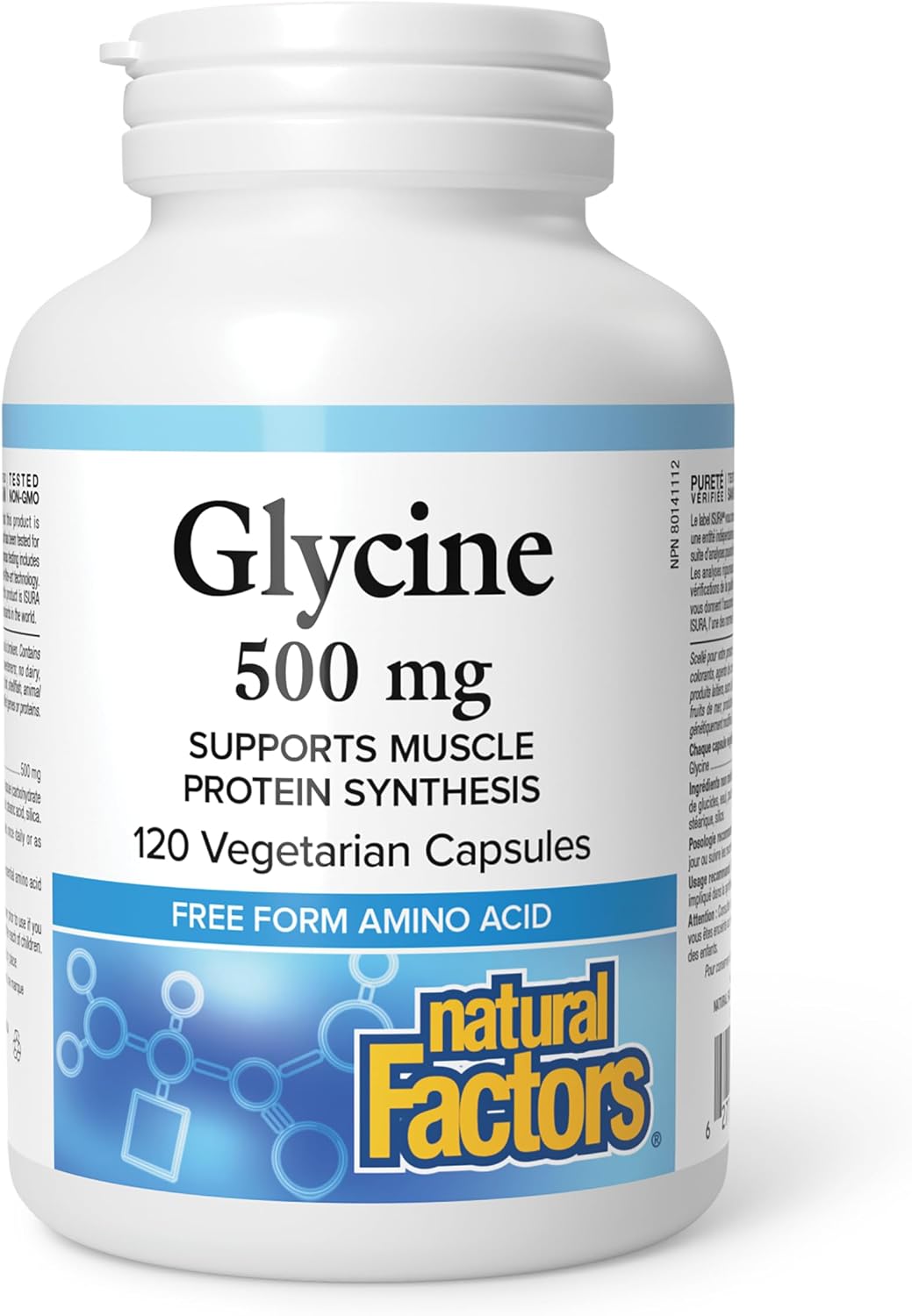 Glycine 500mg - 120 V-Caps [amazon_upc] asin:B0FRJPYC7L