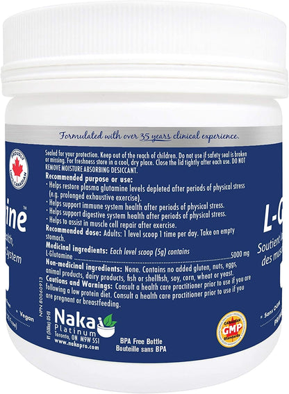 Pro L-Glutamine 5,000mg - 200 + 50g BONUS [amazon_upc] asin:B07TNRDZNX