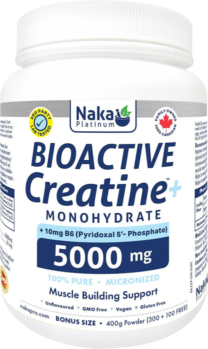 Bioactive Creatine Monohydrate With B6 - 400g [amazon_upc] asin:B0GRJ4LG4B