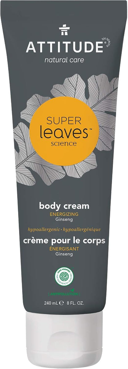 Super Leaves Men's Body Cream Energizing (Ginseng) - 240ml [amazon_upc] asin:B01M9AHSM5
