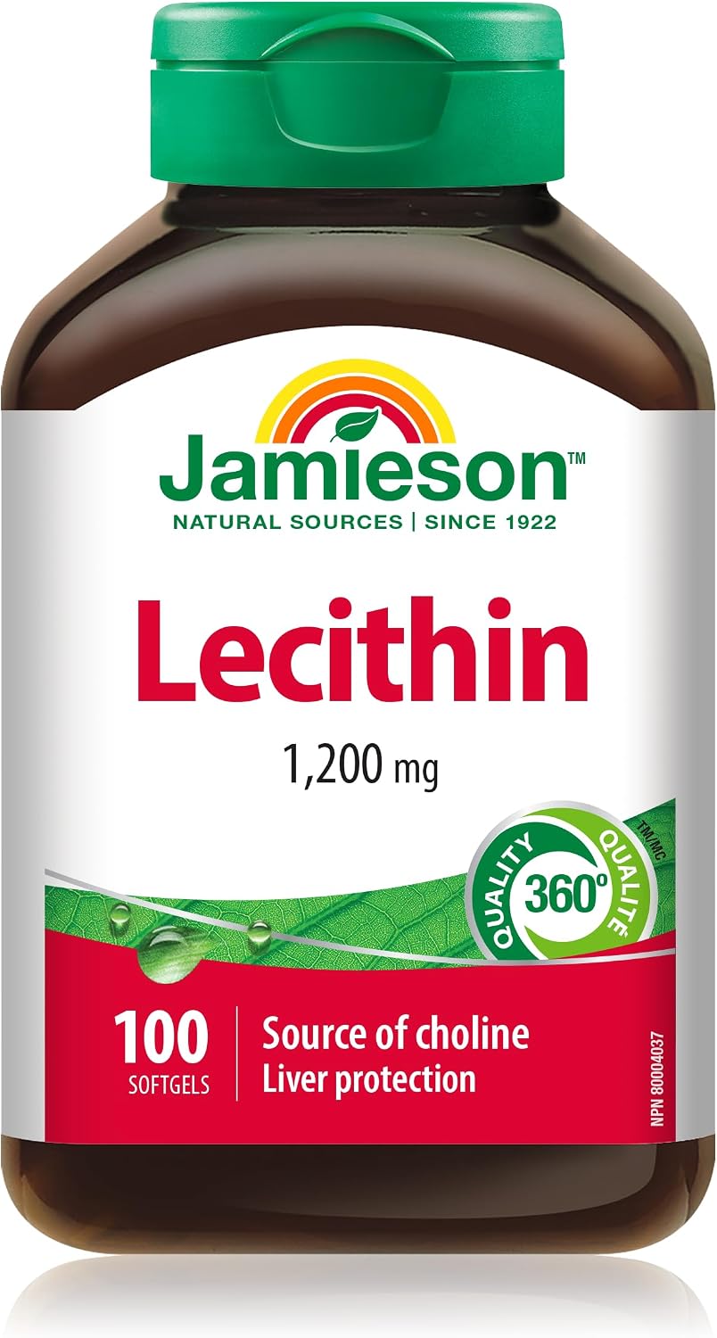 Lecithin 1,200mg - 100 Softgels [amazon_upc] asin:B009ATKSFO