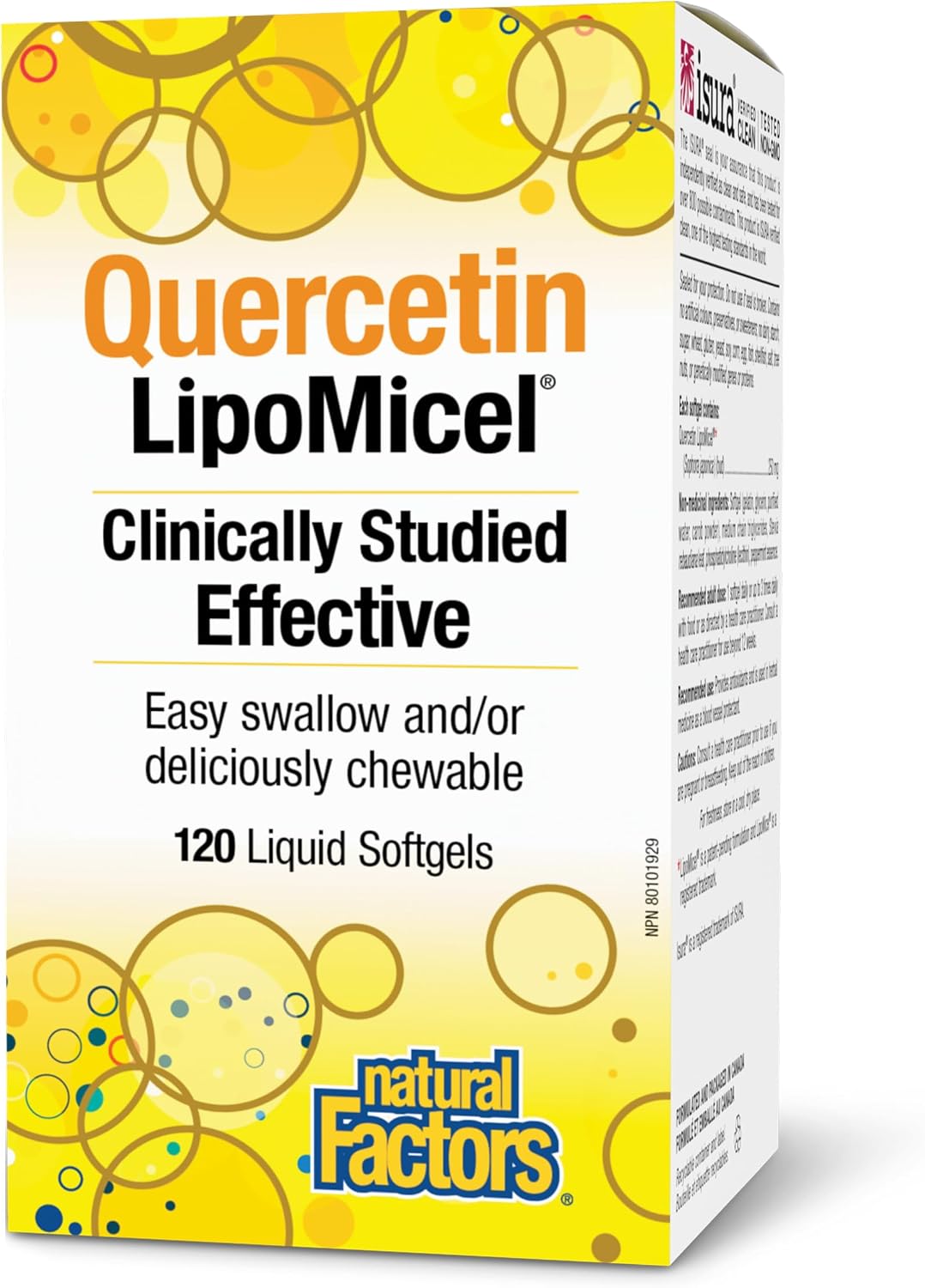Lipomicel Matrix Quercetin - 120 Liquid Softgels [amazon_upc] asin:B08RF1ZPX7