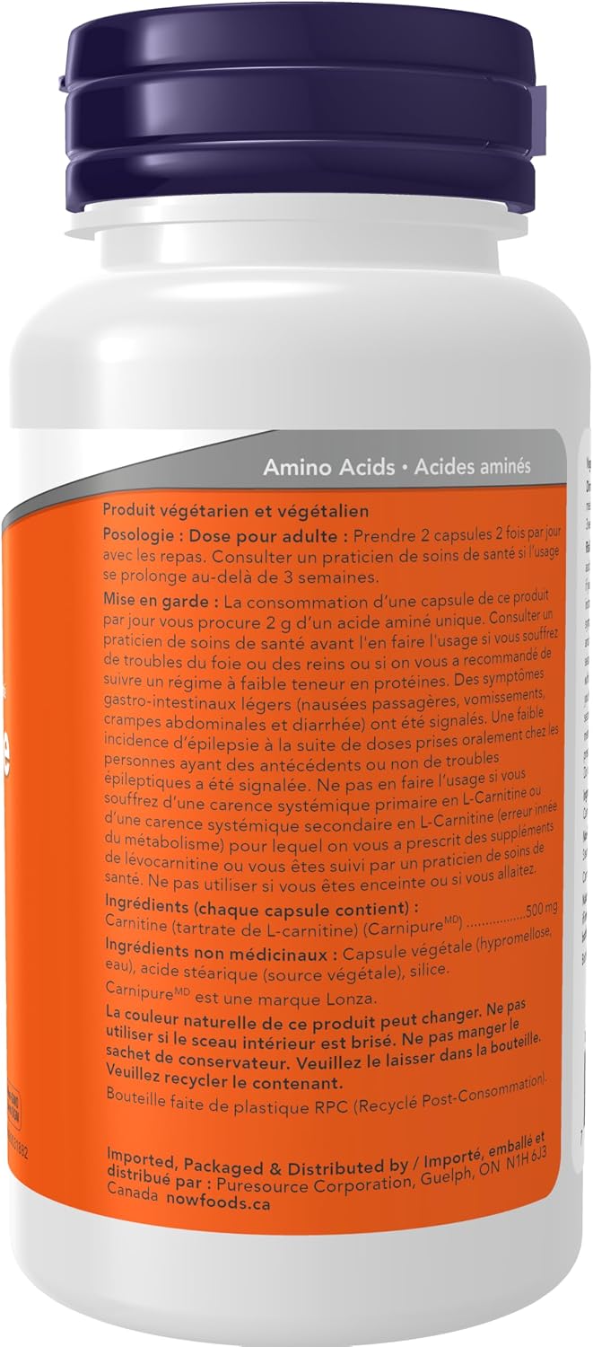 L-Carnitine 500mg - 60 V-Caps [amazon_upc] asin:B00CORN57M