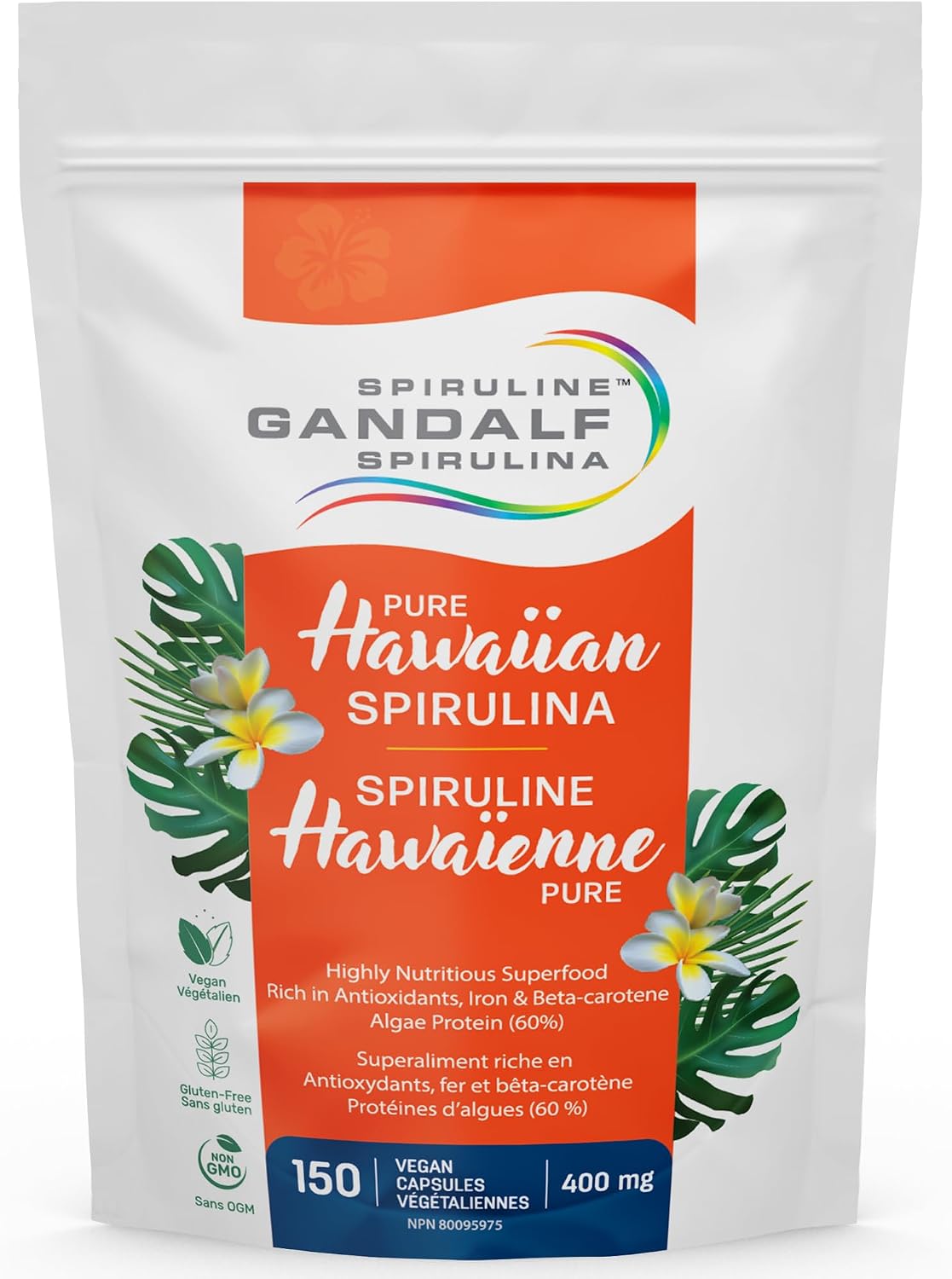 Gandalf Hawaiian Spirulina - 150 V-Caps [amazon_upc] asin:B00NCQLREM