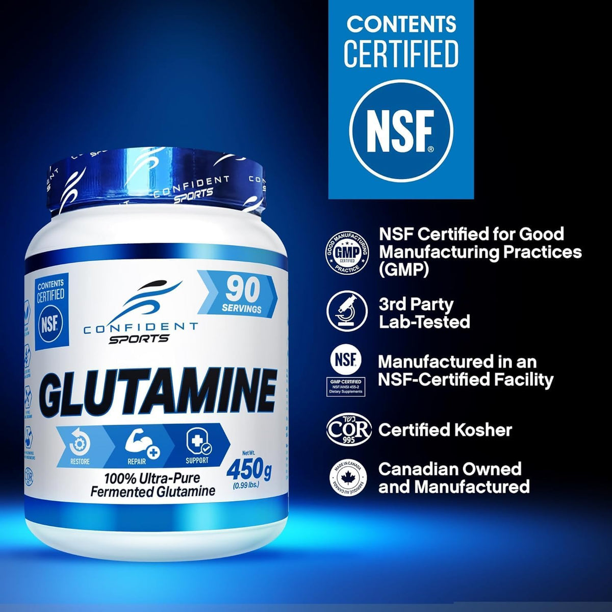 Glutamine - 450g [amazon_upc] asin:B08LZVD3G8