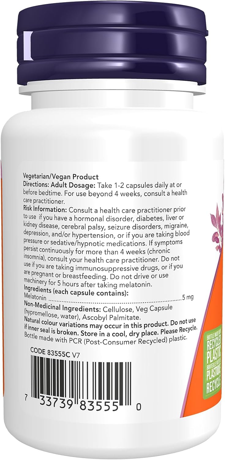 Melatonin 5mg - 60 V-Caps [amazon_upc] asin:B00CORKJIA