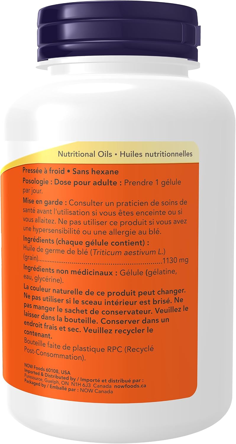Wheat Germ Oil - 100 Softgels [amazon_upc] asin:B008X8RPLS