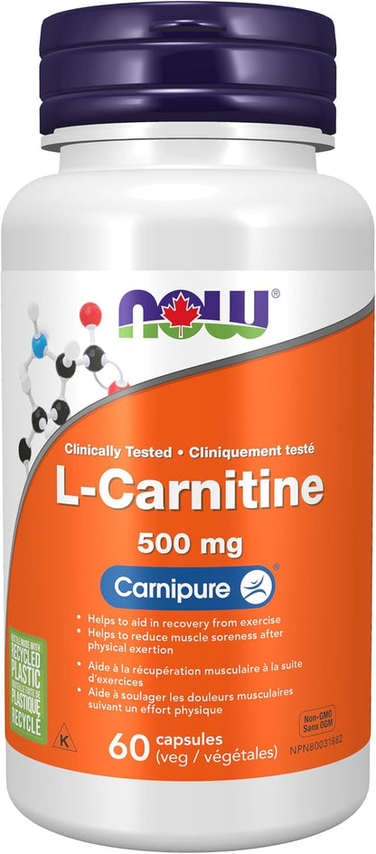 L-Carnitine 500mg - 60 V-Caps [amazon_upc] asin:B00CORN57M