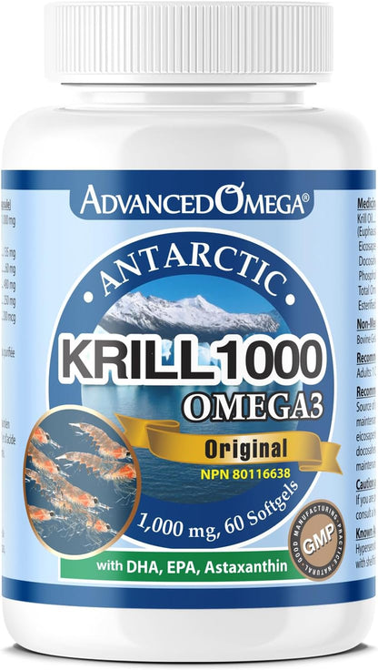Antarctic Krill 1000mg - 60 Softgels [amazon_upc] asin:B0727XNSGB
