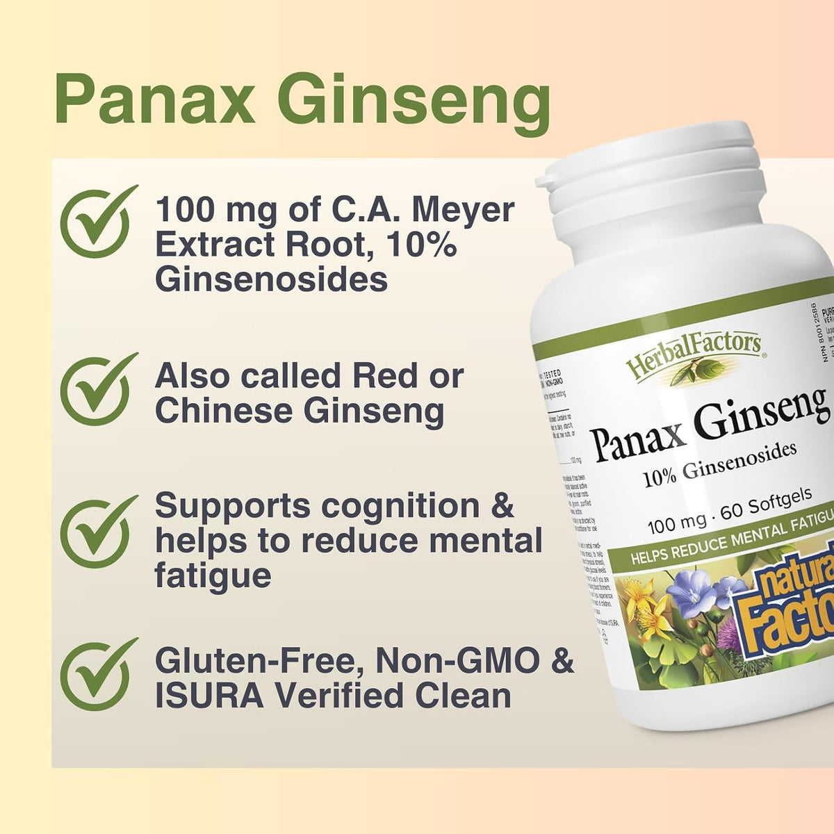 Panax Ginseng 100mg - 60 Softgels [amazon_upc] asin:B0BLV6DZ2Z