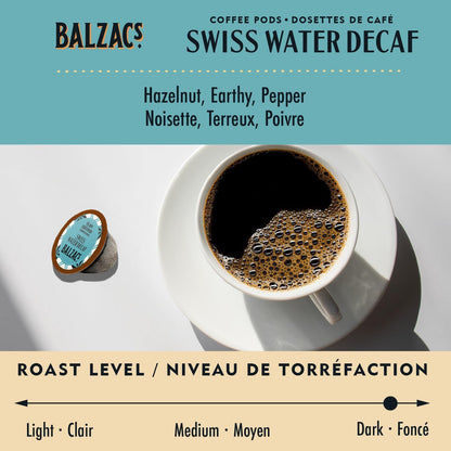 Swiss Water Decaf (Stout Roast) - 18 Coffee Pods [amazon_upc] asin:B08LM8D1GP
