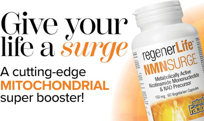 RegenerLife NMNSurge 150mg - 60 V-Caps [amazon_upc] asin:B0BMB78LK8
