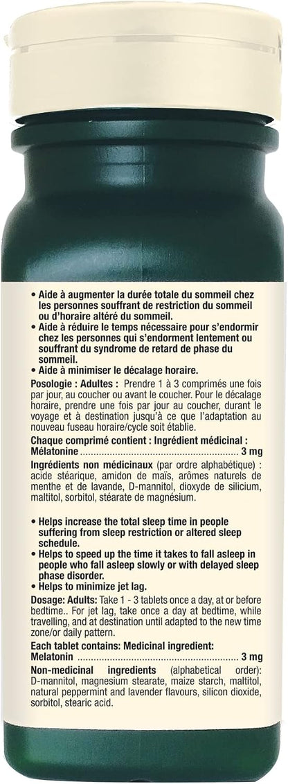 Melatonin 3mg (Peppermint) - 100 Sub Tabs [amazon_upc] asin:B0BL955YW4