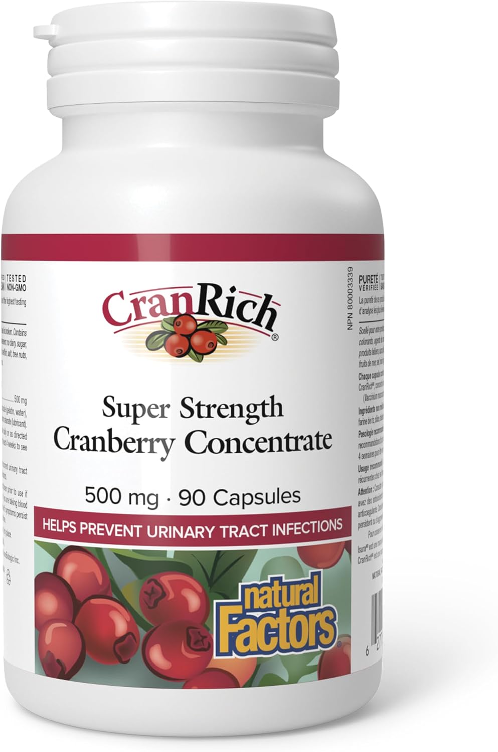 CranRich Super Strength Cranberry Concentrate 500mg - 90 Caps [amazon_upc] asin:B0BLV49K2C