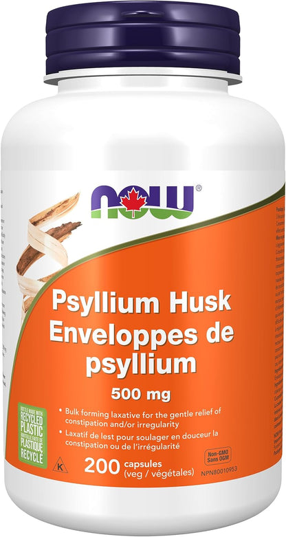 Psyllium Husk 500mg - 200 Caps [amazon_upc] asin:B003FG88QO