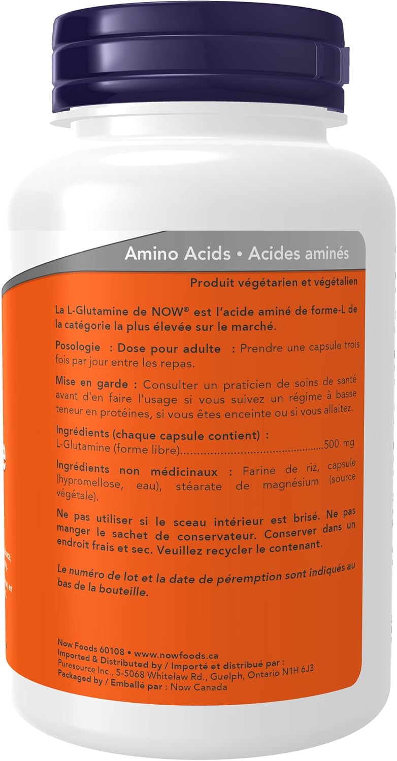 L-Glutamine 500mg - 120 Caps [amazon_upc] asin:B0040B9FC4