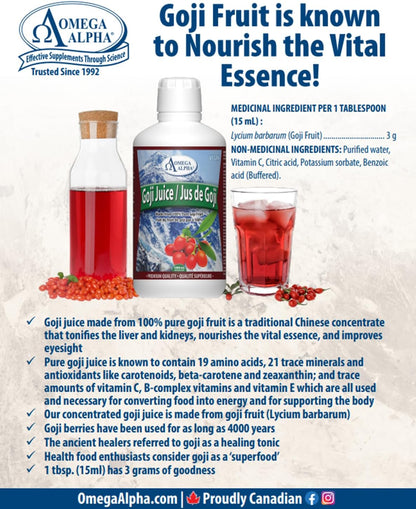 Goji Juice (100% Pure) - 1L [amazon_upc] asin:B0H1WTVDYR