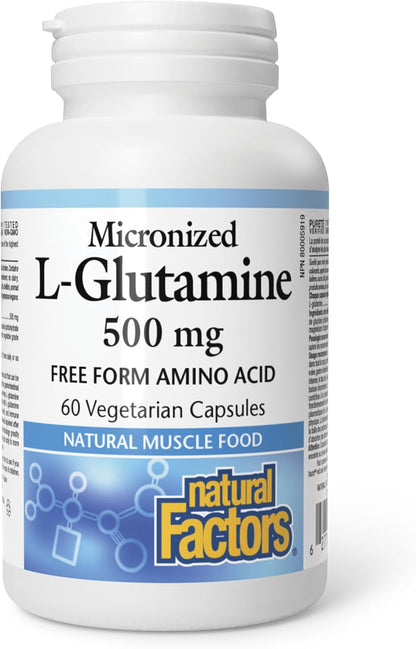 L-Glutamine 500mg - 60 Caps [amazon_upc] asin:B0BLTXGSP7