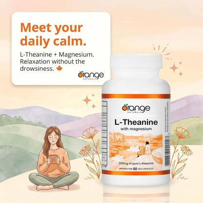 L-Theanine With Magnesium 250mg - 60 V-Caps [amazon_upc] asin:B00PUWZIWS