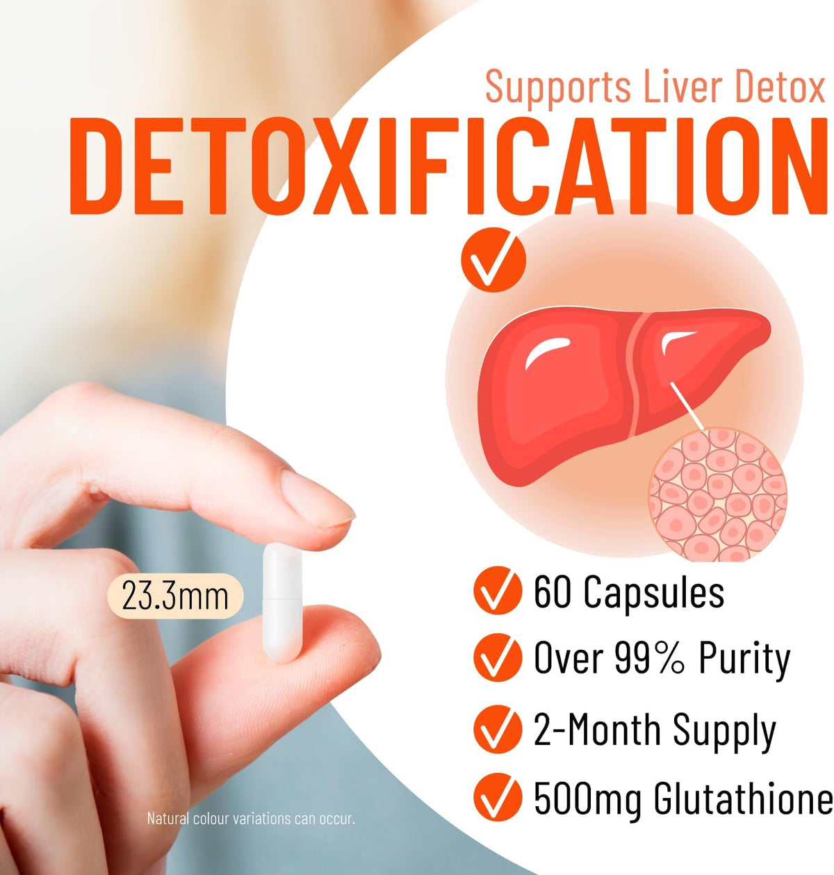 Glutathione (Reduced) 500mg - 60 V-Caps [amazon_upc] asin:B09VKBRKST