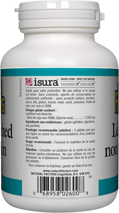 Lecithin 1,200mg - 90 Softgels [amazon_upc] asin:B07215SLQ2