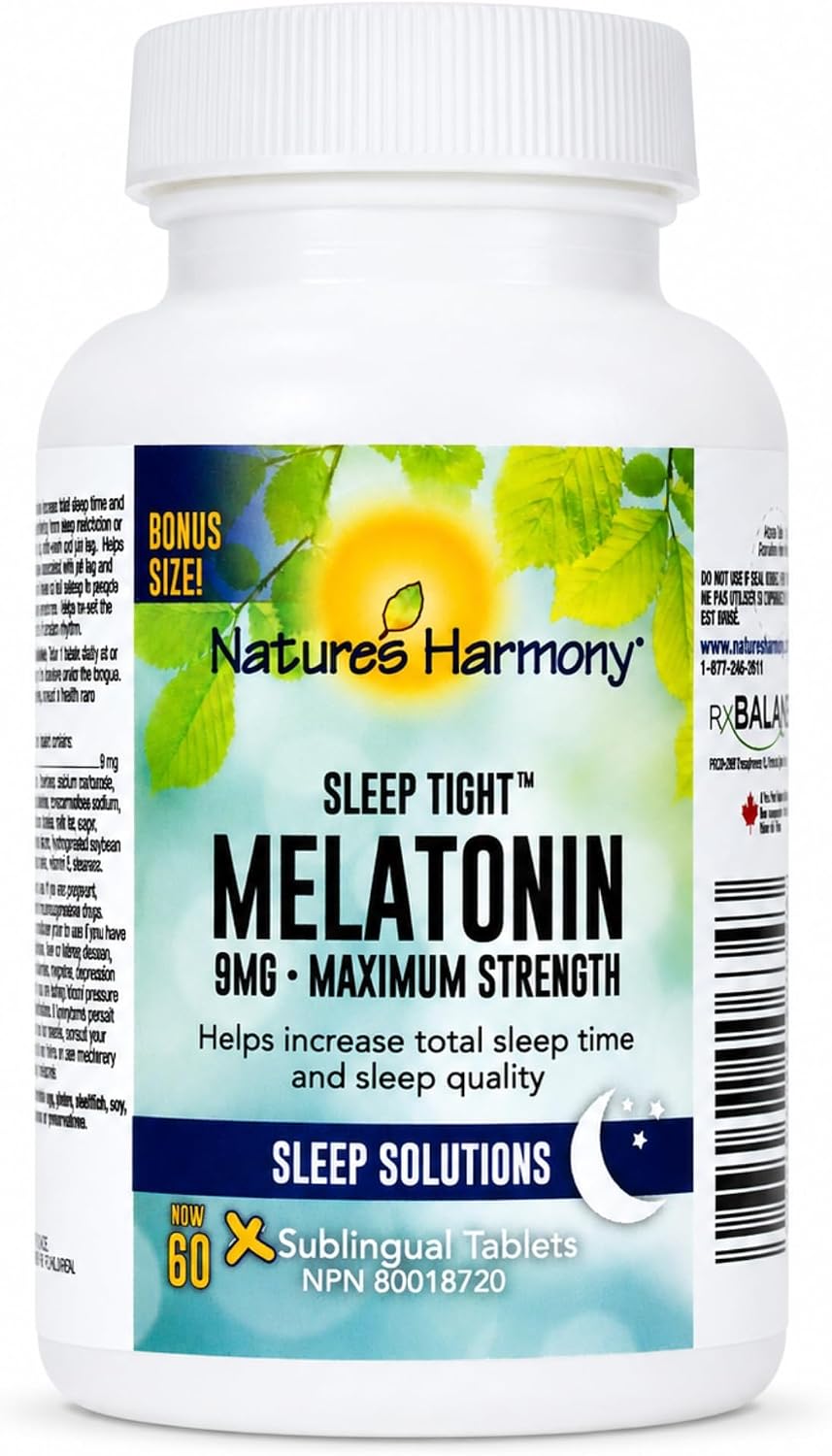 Sleep Tight Melatonin 9mg - 60 Tabs [amazon_upc] asin:B00YGH9SOC