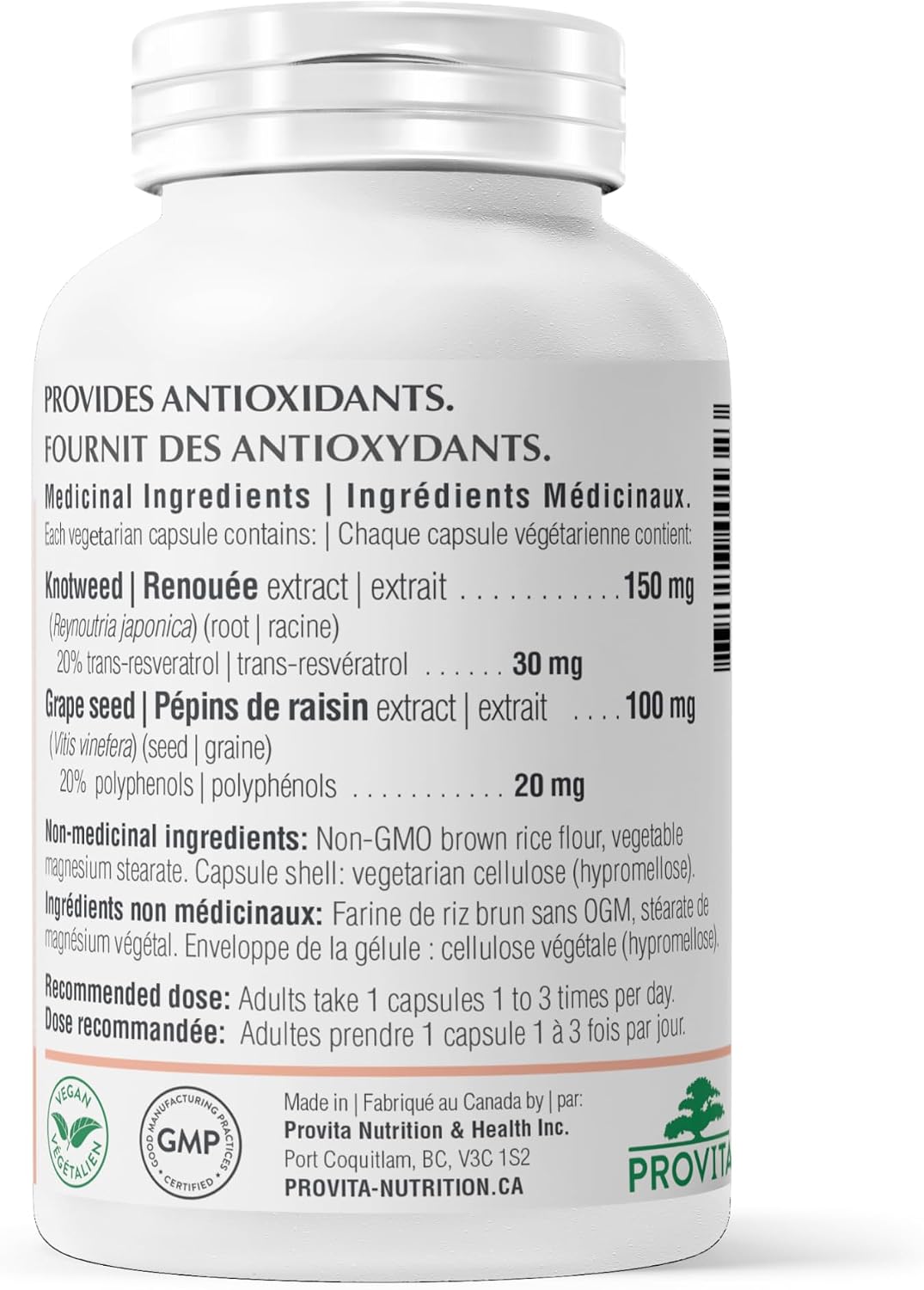 Resveratrol 250mg - 90 V-Caps [amazon_upc] asin:B07WNS5C1T