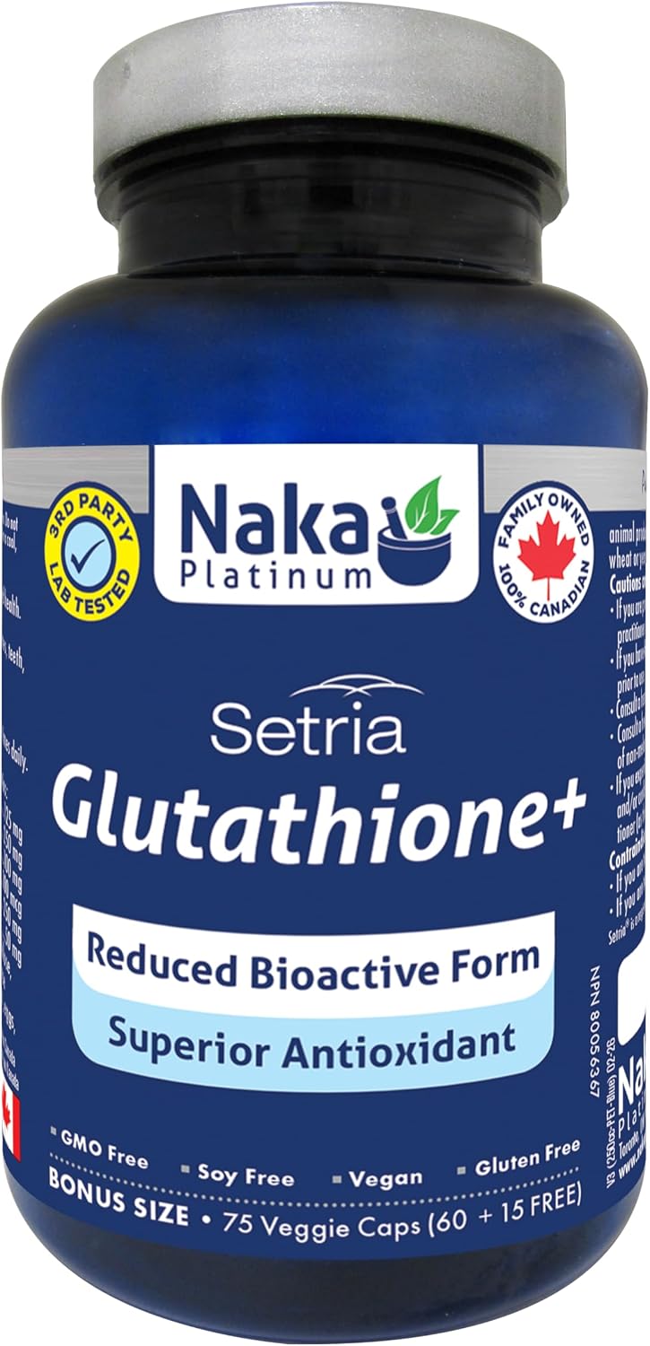 Platinum Setria Glutathione+ - 75 V-Caps [amazon_upc] asin:B08816BX71