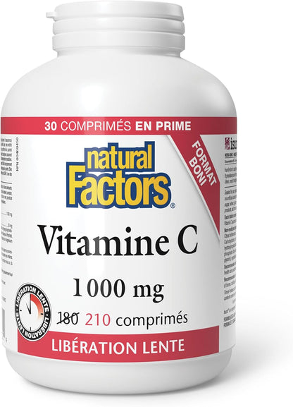 Vitamin C 1,000mg Time Release - 180 + 30 Tabs BONUS [amazon_upc] asin:B0DKPBLNLH