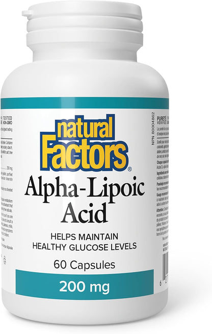Alpha Lipoic Acid 200mg - 60 Caps [amazon_upc] asin:B0BLTRHRM5