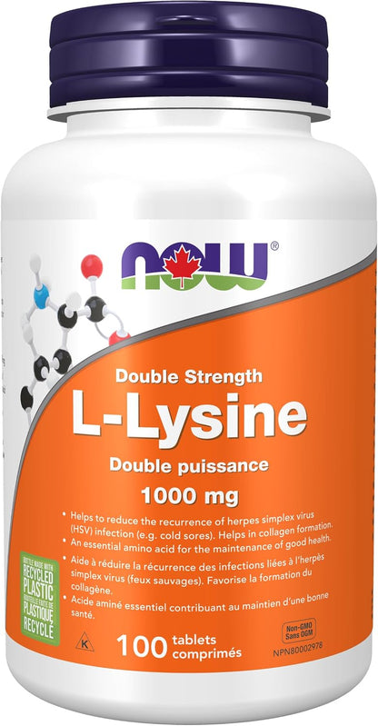 Double Strength L-Lysine 1,000mg - 100 Tabs [amazon_upc] asin:B00J8NEP6K