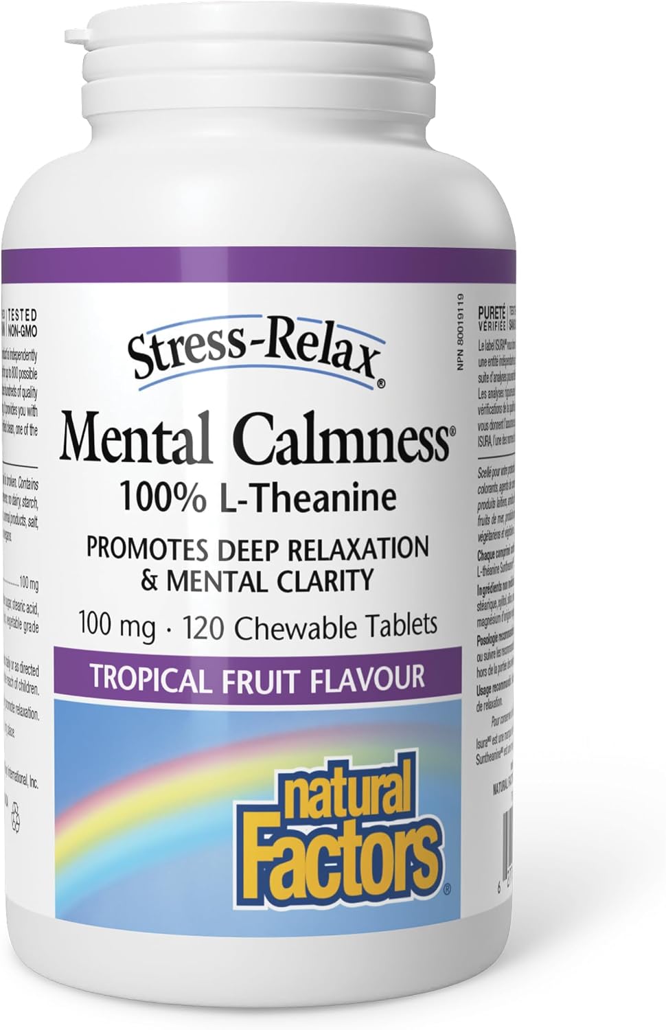 Stress-Relax Mental Calmness - 120 Chew Tabs + BONUS [amazon_upc] asin:B0BLTXM2ZN