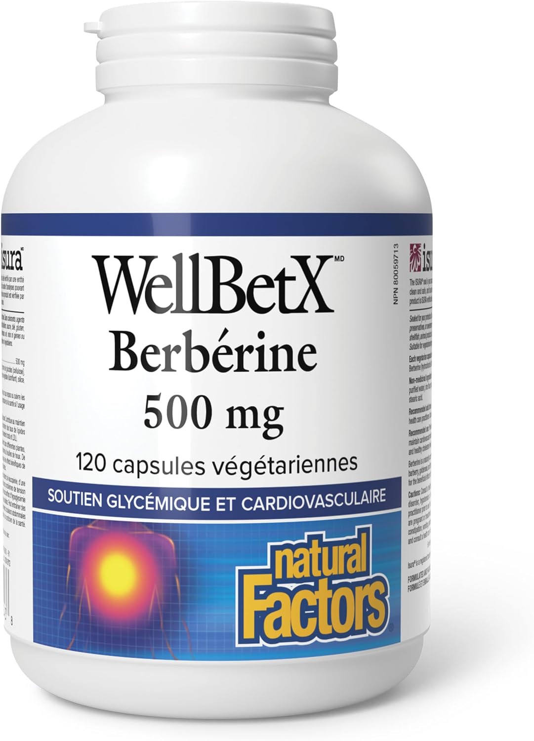 WellBetX Berberine 500mg - 120 V-Caps [amazon_upc] asin:B0FBSP5ZSG