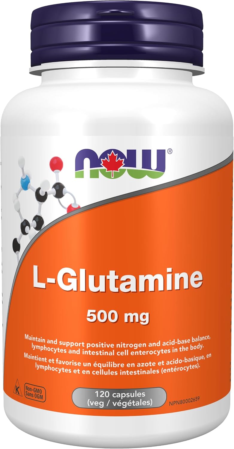 L-Glutamine 500mg - 120 Caps [amazon_upc] asin:B0040B9FC4