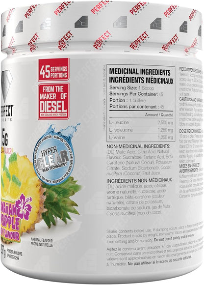 BCAA Hyper Clear (Intense Hawaiian Pineapple) - 297g [amazon_upc] asin:B07XKKJJ8H
