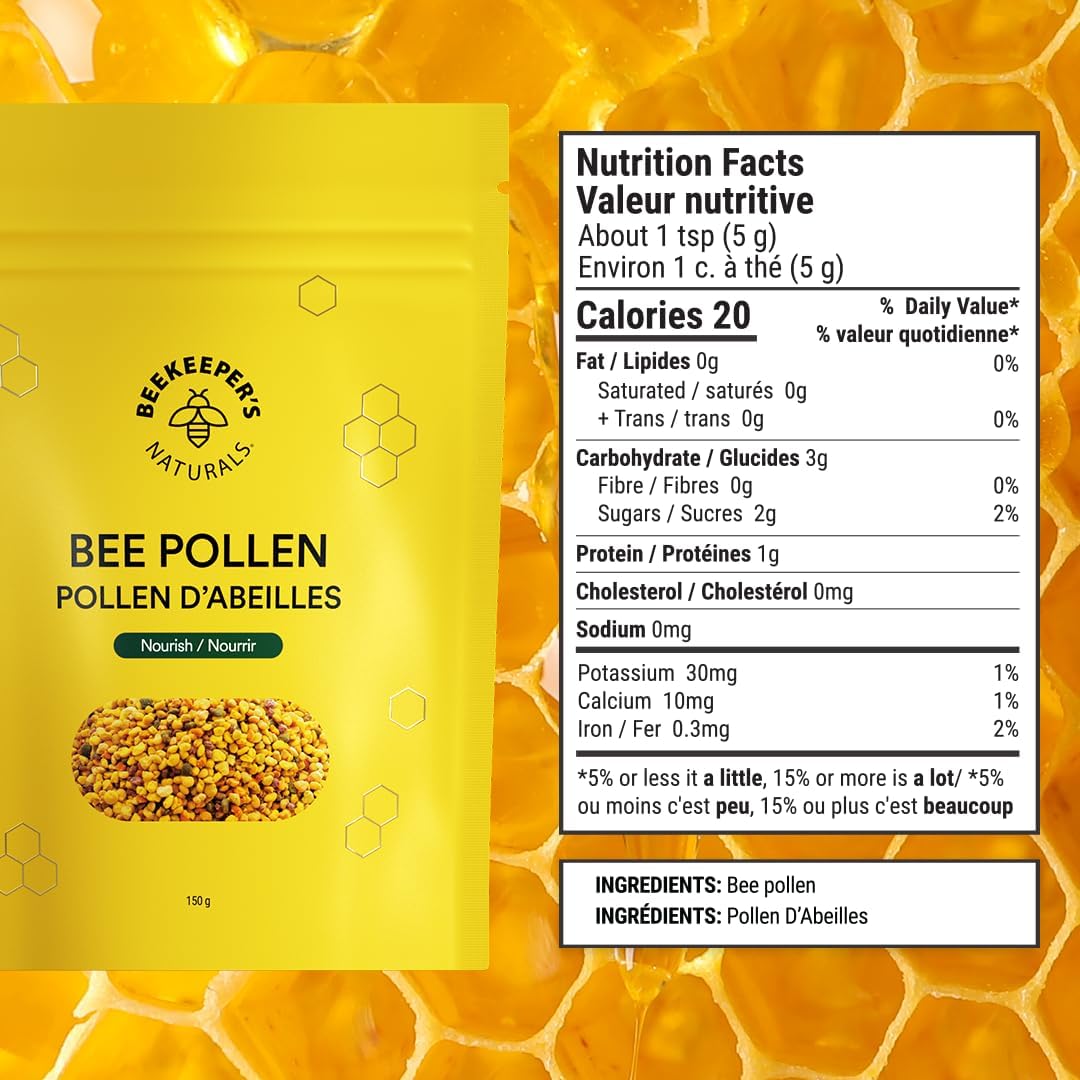 Bee Pollen (100% Raw) - 150g [amazon_upc] asin:B0FDGZG1BX