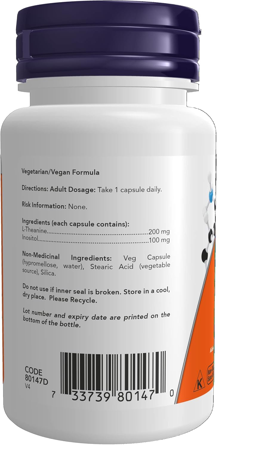 L-Theanine Double Strength 200mg - 60 V-Caps [amazon_upc] asin:B06XHFPY5L