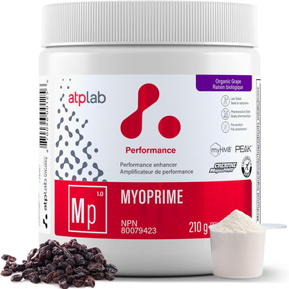 Myoprime (Organic Grape) - 210g + BONUS [amazon_upc] asin:B08BPWFCHD