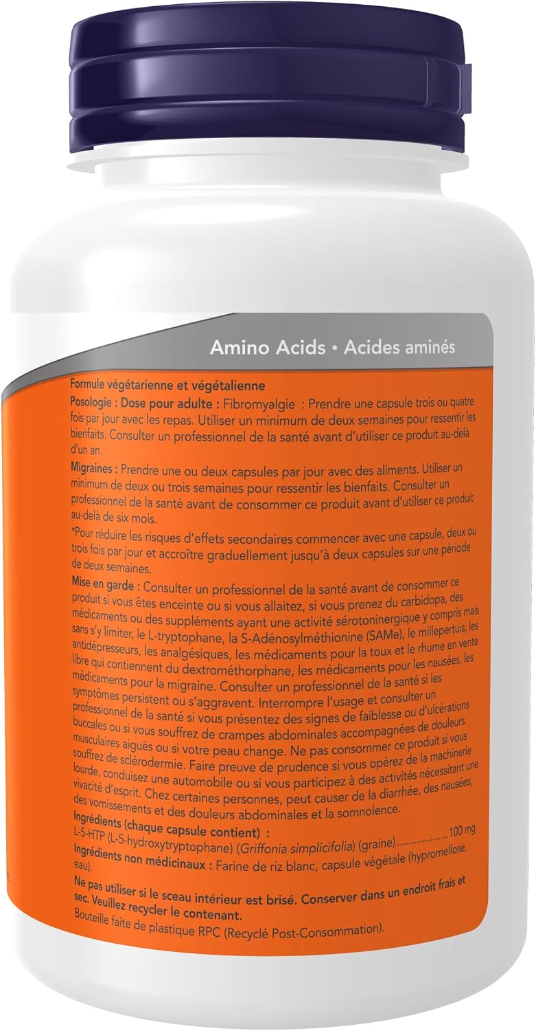 5-HTP 100mg - 120 V-Caps + BONUS [amazon_upc] asin:B003FG4ZK2