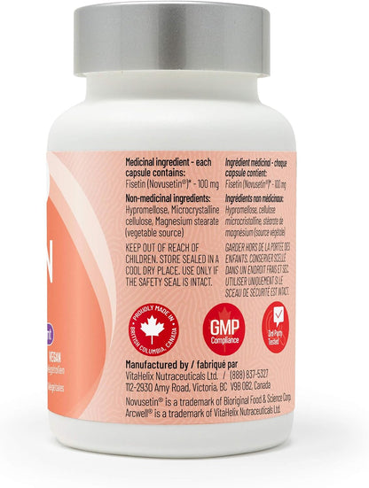 Fisetin 100mg - 30 V-Caps [amazon_upc] asin:B0D1JXCS8M