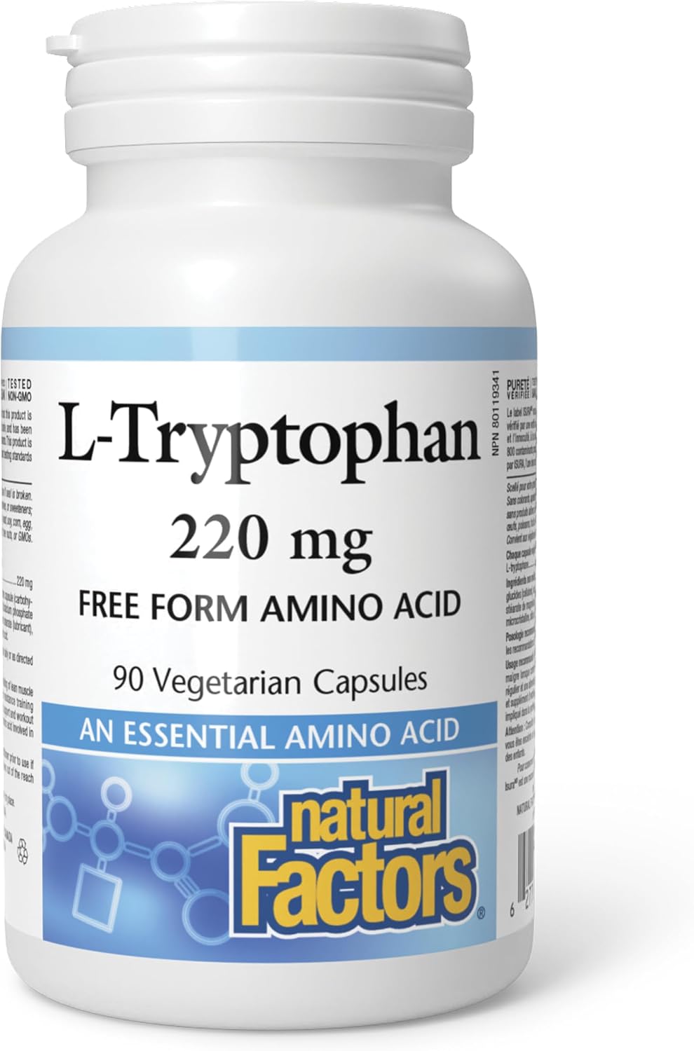 L-Tryptophan 220mg - 90 V-Caps [amazon_upc] asin:B0CJCT4B3R