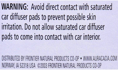 Aromatherapy Car Diffuser With 5 Refill Pads [amazon_upc] asin:B0007OCL4M