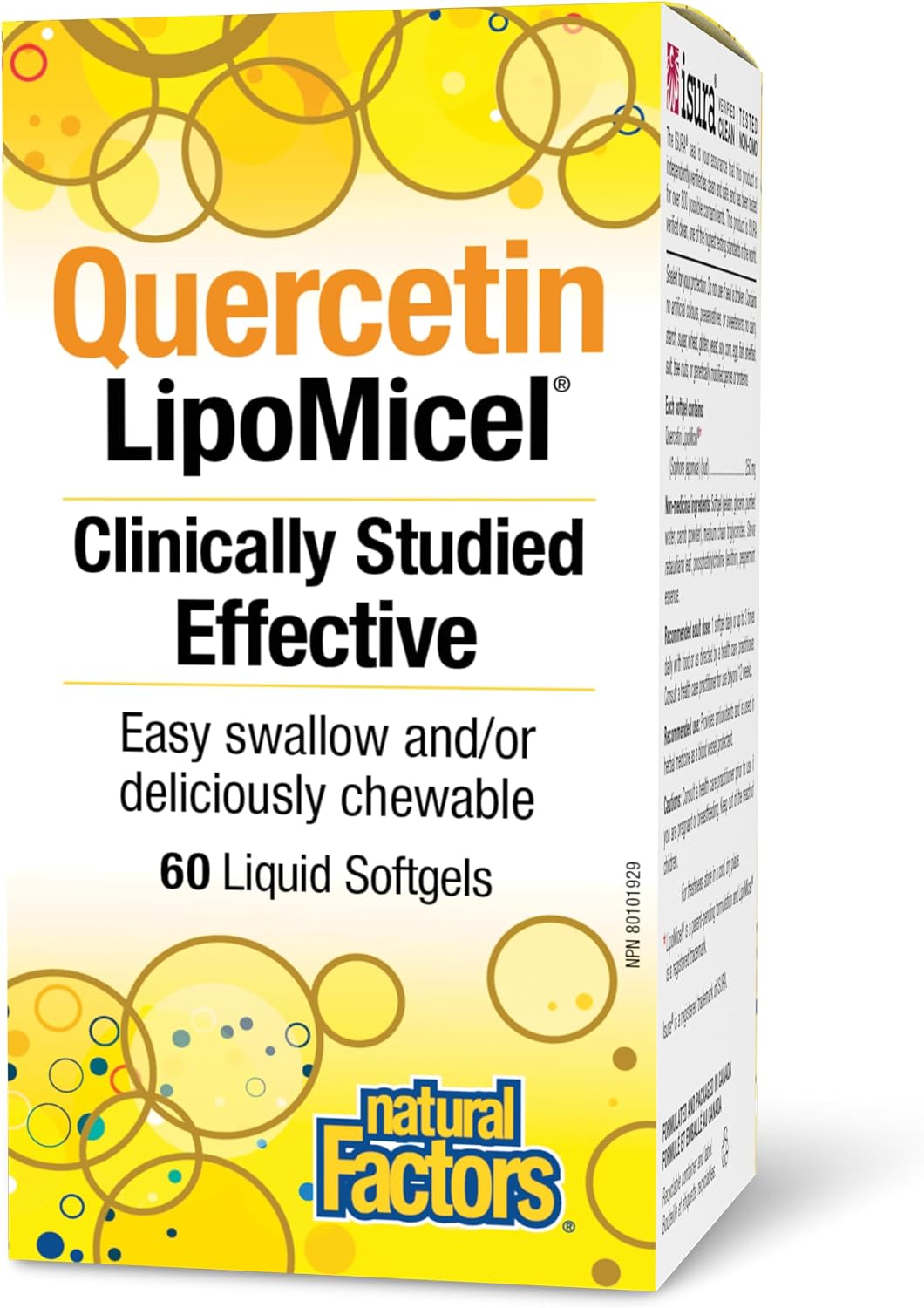 Lipomicel Matrix Quercetin - 60 Liquid Softgels [amazon_upc] asin:B0CKXZYLD3